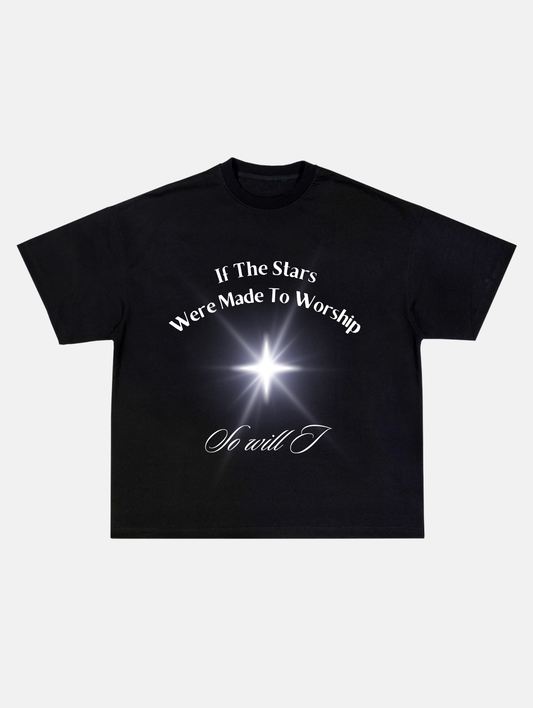 "So Will I" Black Tee