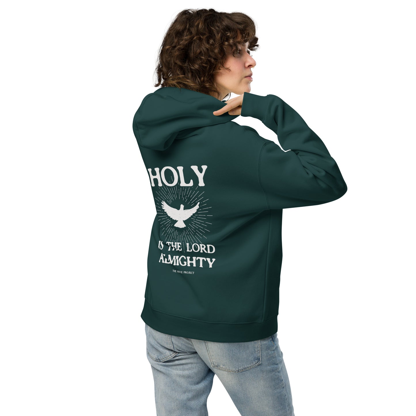 "Holy is the Lord" Pine Green Hoodie